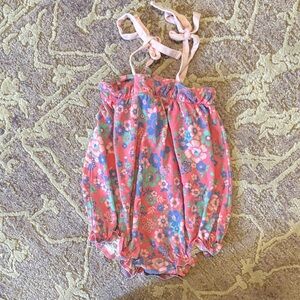 The Beaufort Bonnet Rosey Romper 2T